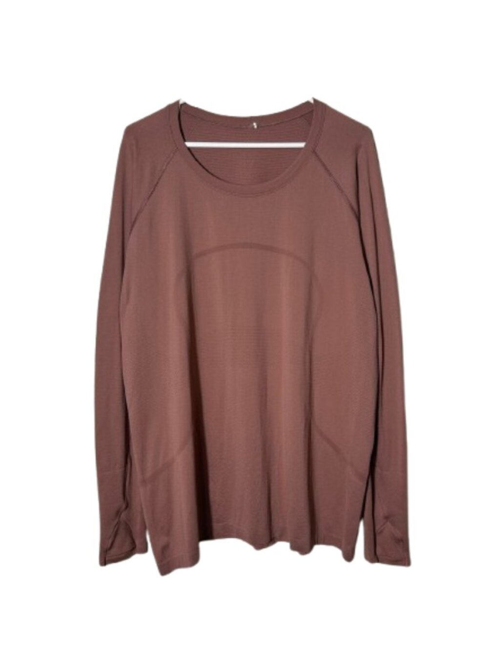 Lululemon dusty rose pink swiftly tech long sleeve shirt womens plus 18